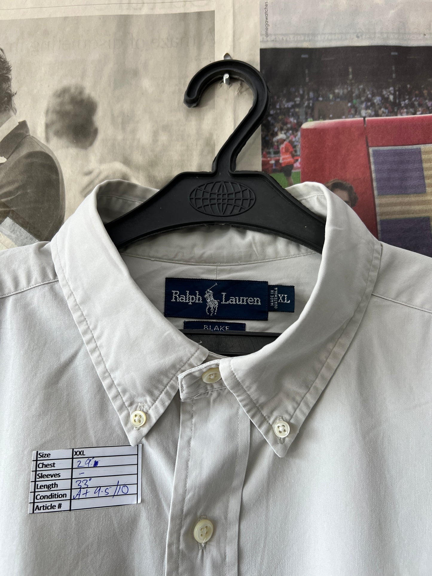 Ralph Lauren® Latte | Chest: 29 | XXXL | Shirt | Cotton