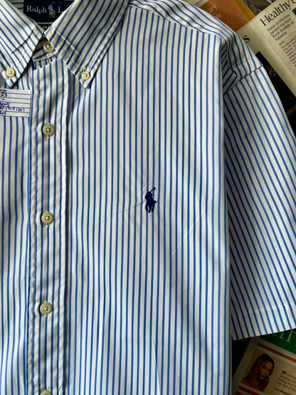 Ralph Lauren® Light Blue Stripes on White – (Chest: 23)