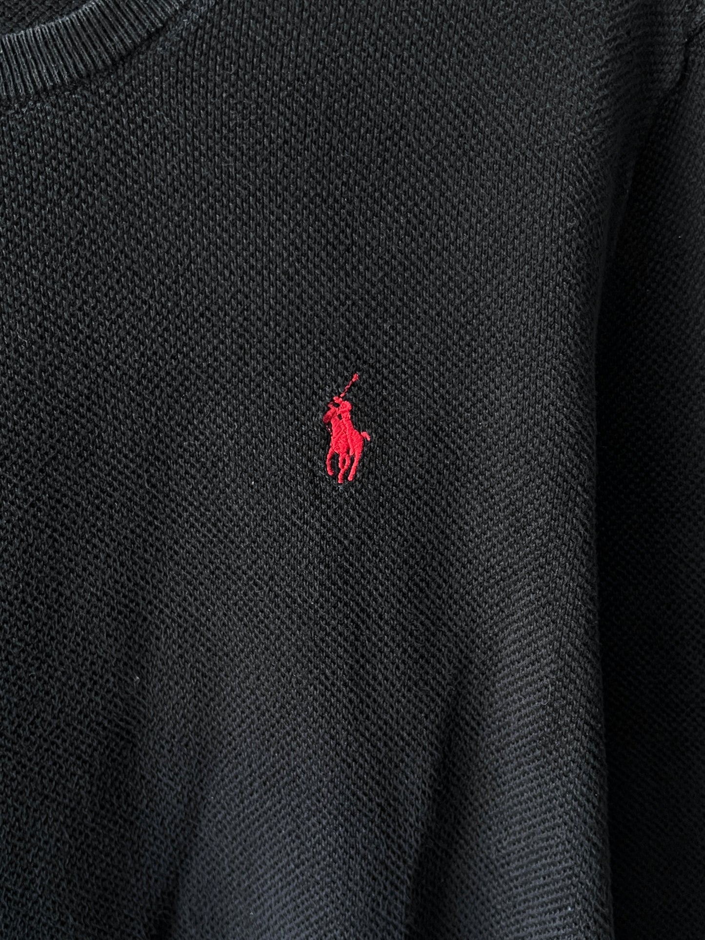 Ralph Lauren® Large | Chest 23 | Black | Sweat Shirt | Cotton | 501