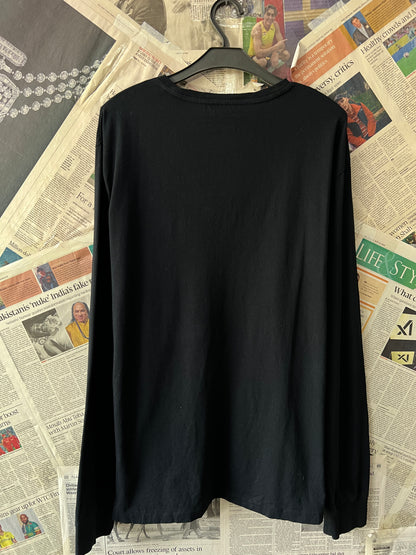 Ralph Lauren® Large | Chest 23.5 | Black | Light Sweat Shirt | Cotton | 726