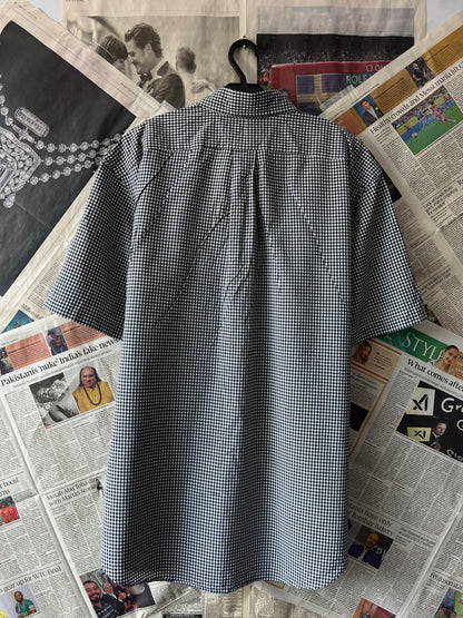 Ralph Lauren® Black Check | Chest: 28 | XXL | Shirt | Cotton