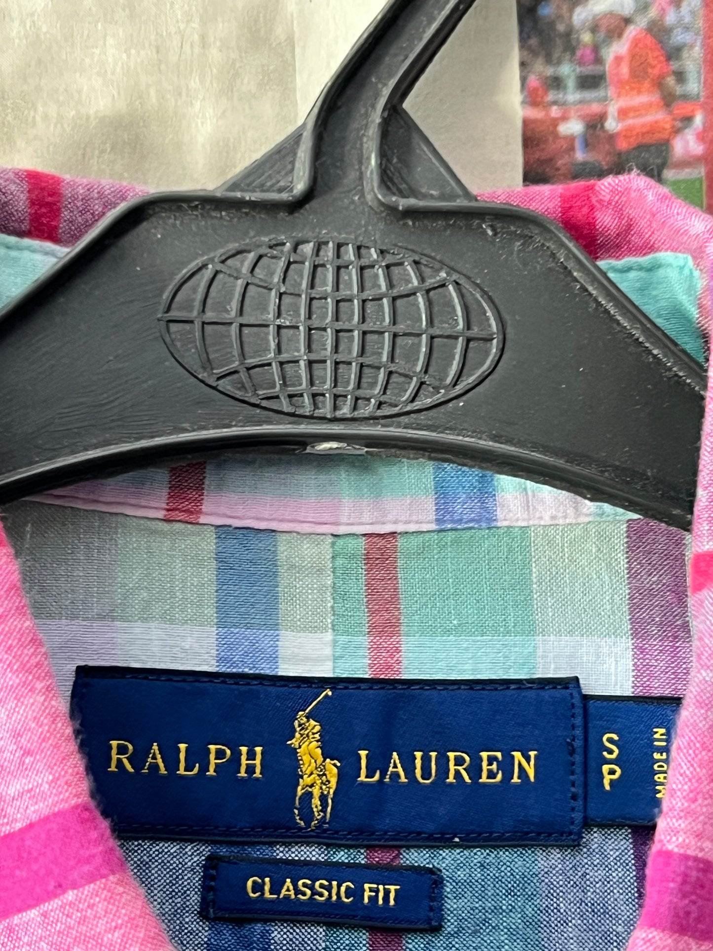 Ralph Lauren® Madras Pattern – (Chest: 21)