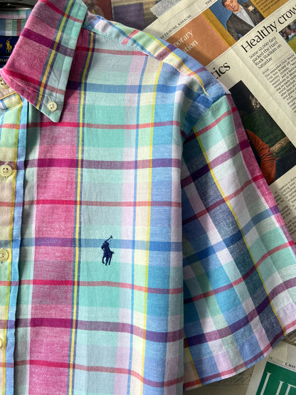 Ralph Lauren® Madras Pattern – (Chest: 21)