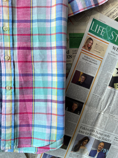 Ralph Lauren® Madras Pattern – (Chest: 21)