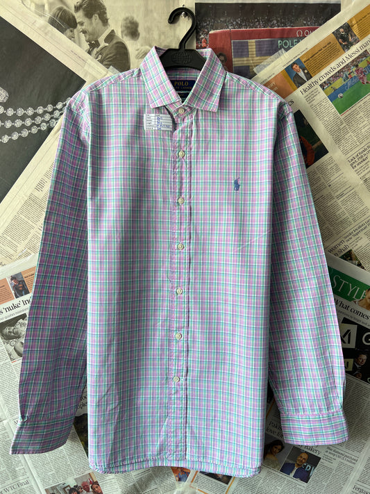 Ralph Lauren® Multicolor Check – (Chest: 20.5)