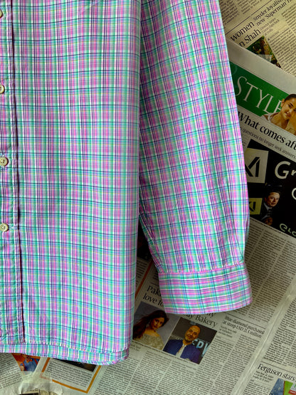 Ralph Lauren® Multicolor Check – (Chest: 20.5)