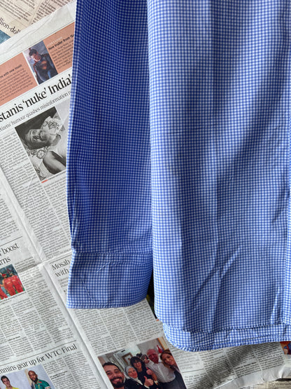 Ralph Lauren® Blue Pin Check – (Chest: 20)