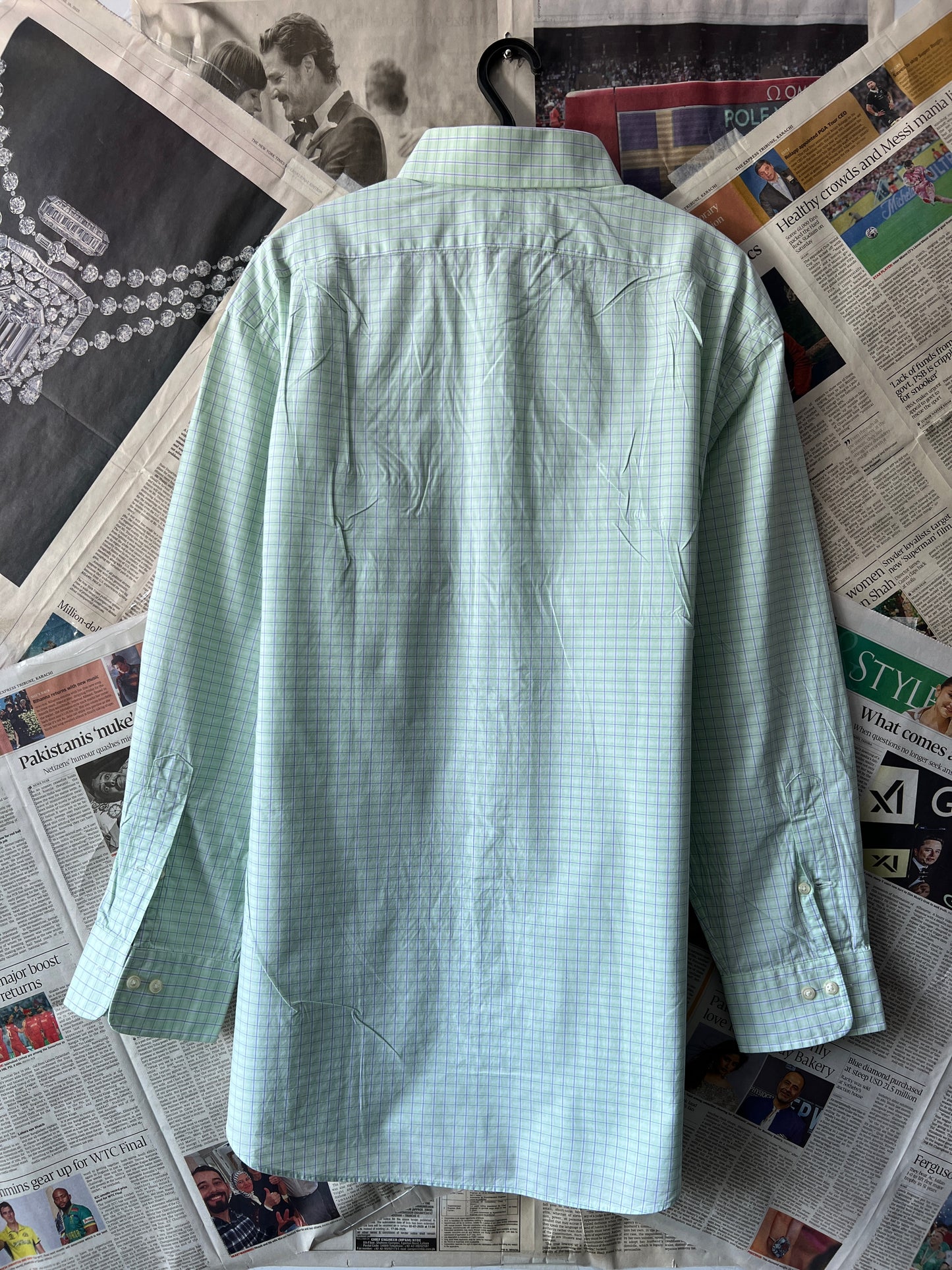 Ralph Lauren® Cucumber | Chest 26 | XL | Shirt | Cotton