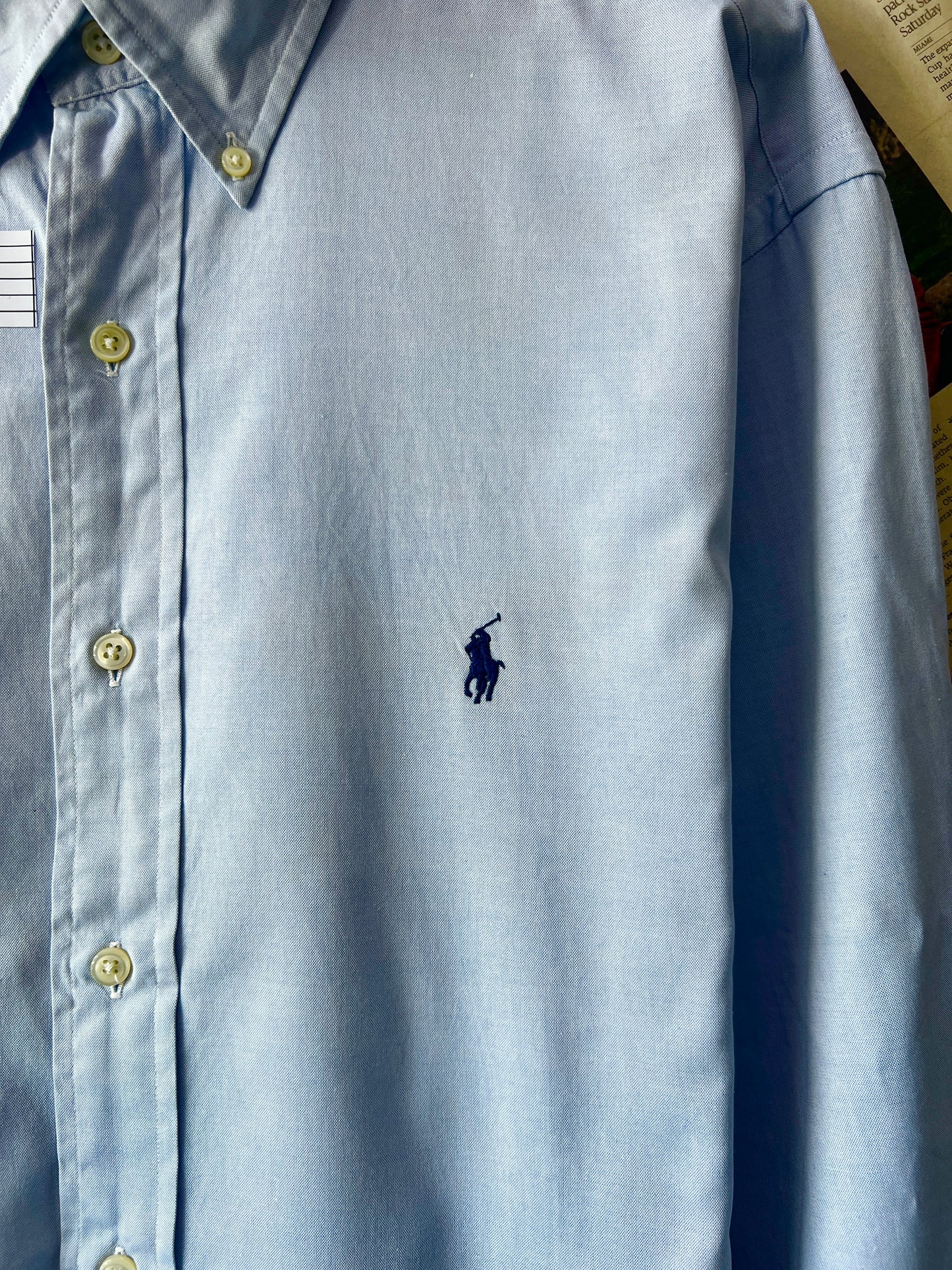 Ralph Lauren® Blue in Oxford | Chest 26 | XL | Shirt | Cotton