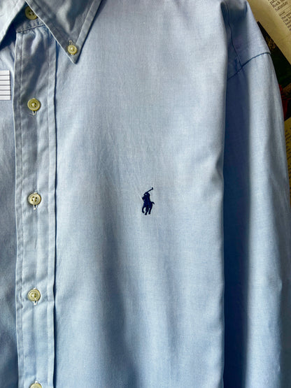 Ralph Lauren® Blue in Oxford | Chest 26 | XL | Shirt | Cotton