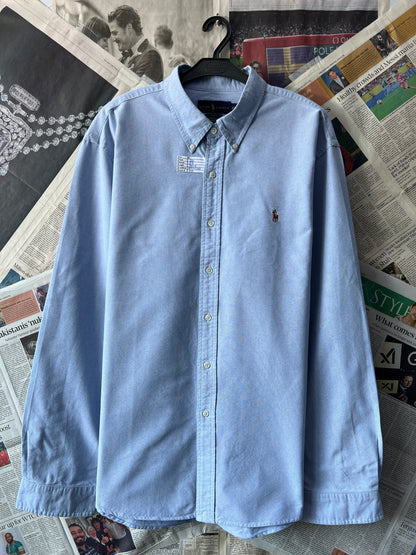 Ralph Lauren® Blue in Oxford | Chest 26 | XL | Shirt | Cotton