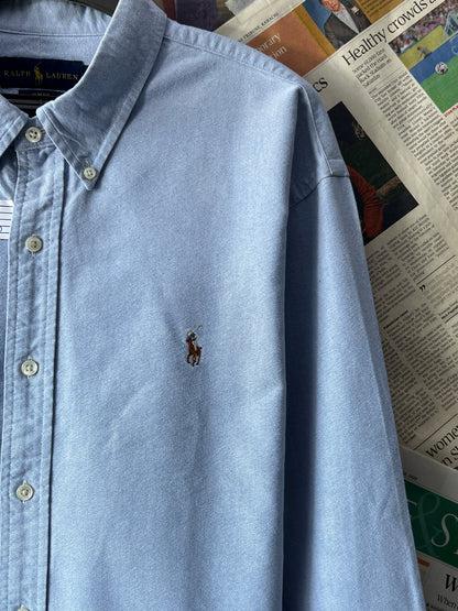 Ralph Lauren® Blue in Oxford | Chest 26 | XL | Shirt | Cotton