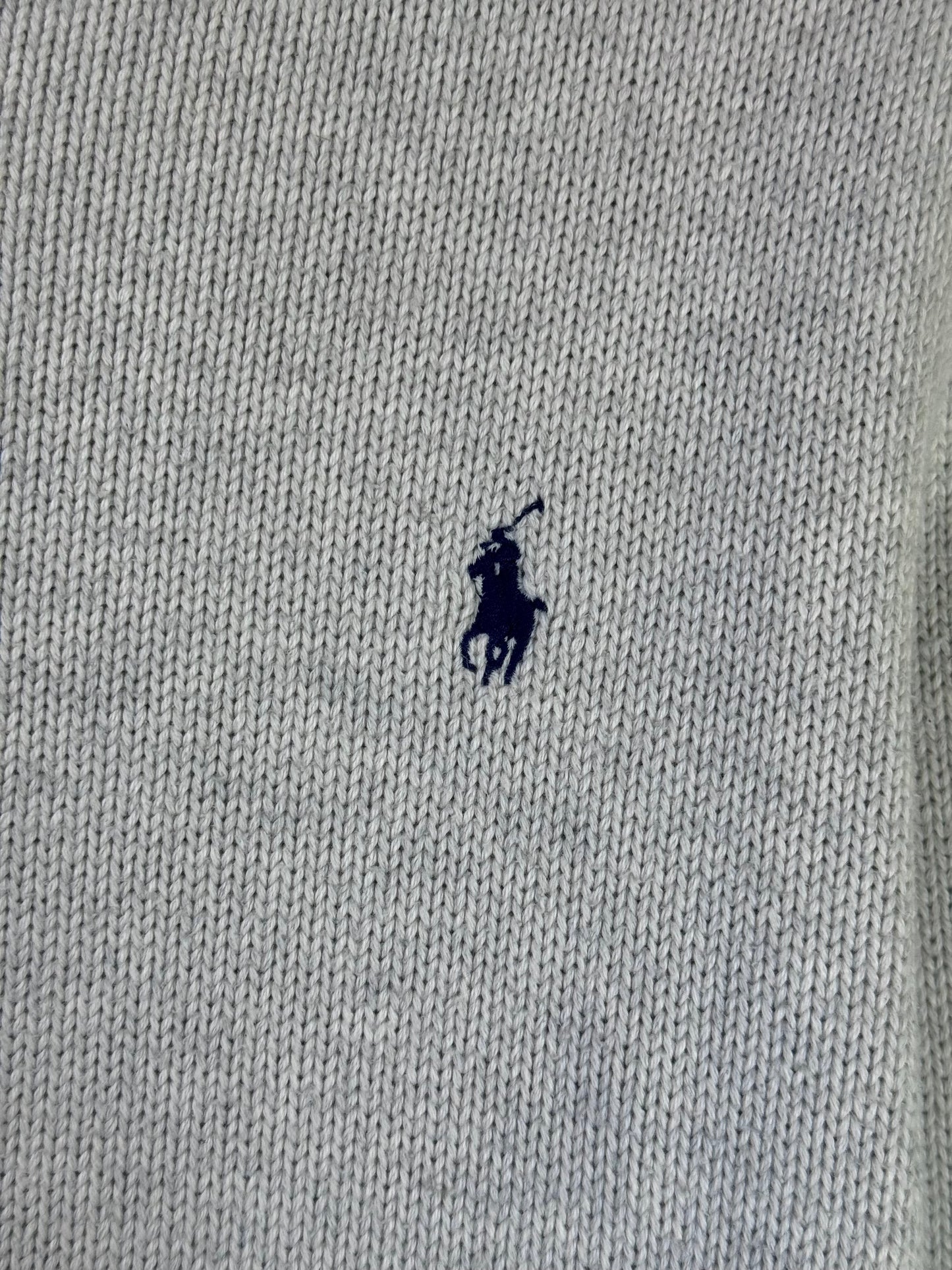 Women-Ralph Lauren® S | Bust 17.5" | Grey | Knit Sweater | Cotton | 2200