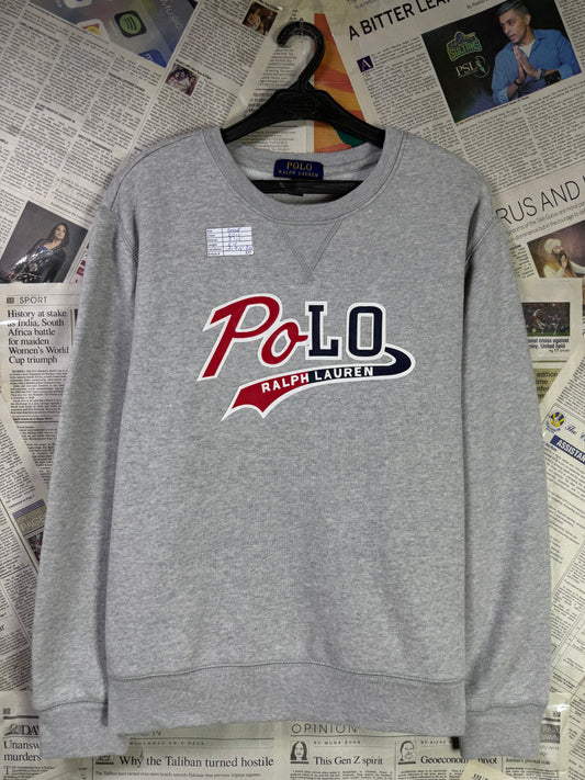 Ralph Lauren® Kids | Large | Chest: 20.5" | Grey | Sweat Shirt | Cotton-Poly | 2205