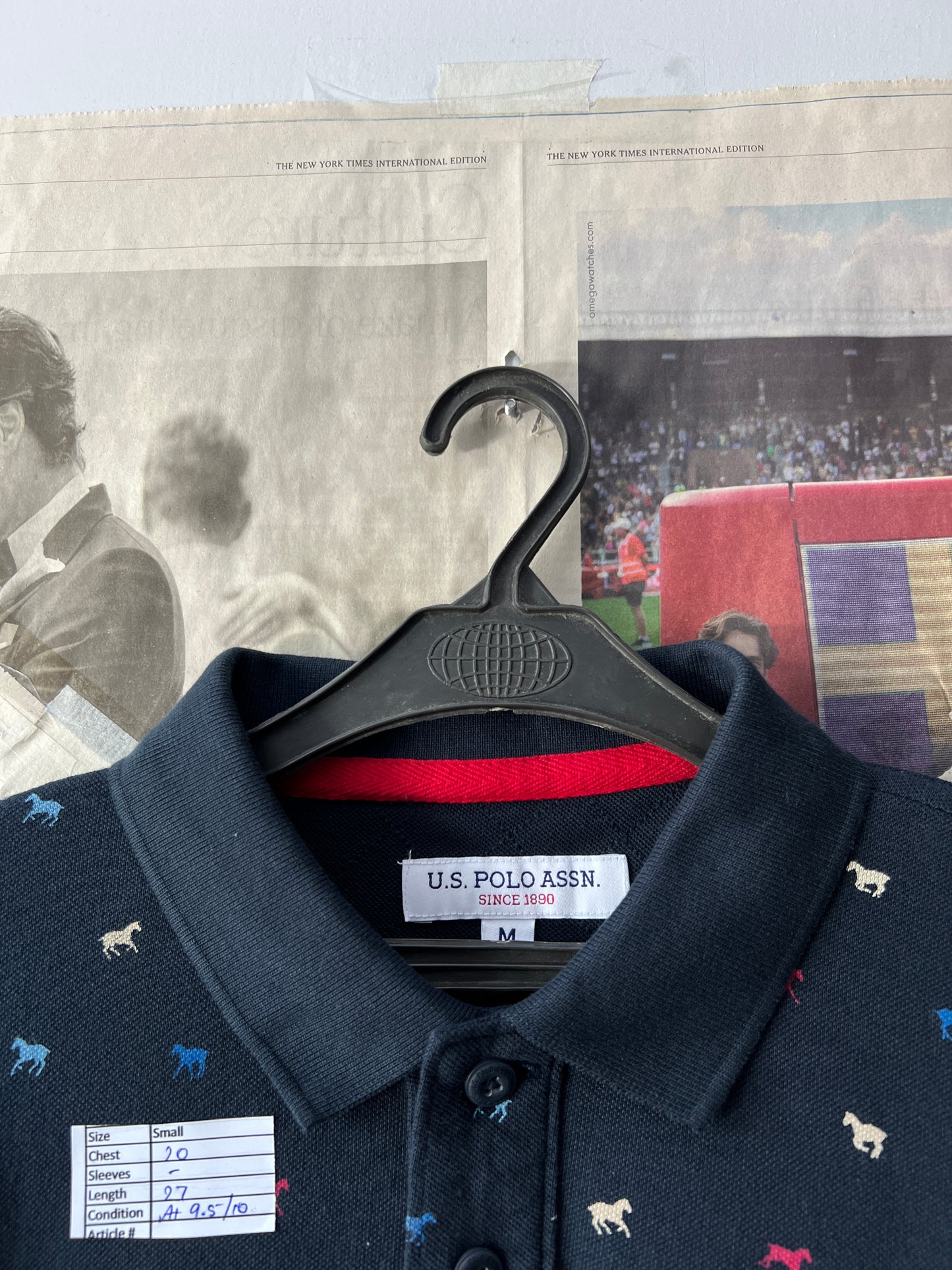 USPA® Blue | Chest 20 | Small | Polo