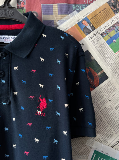 USPA® Blue | Chest 20 | Small | Polo