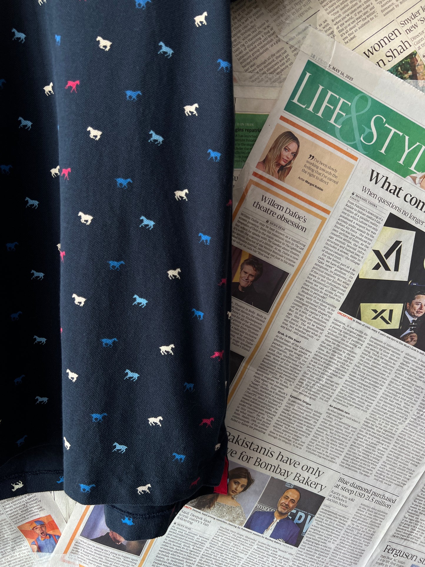 USPA® Blue | Chest 20 | Small | Polo