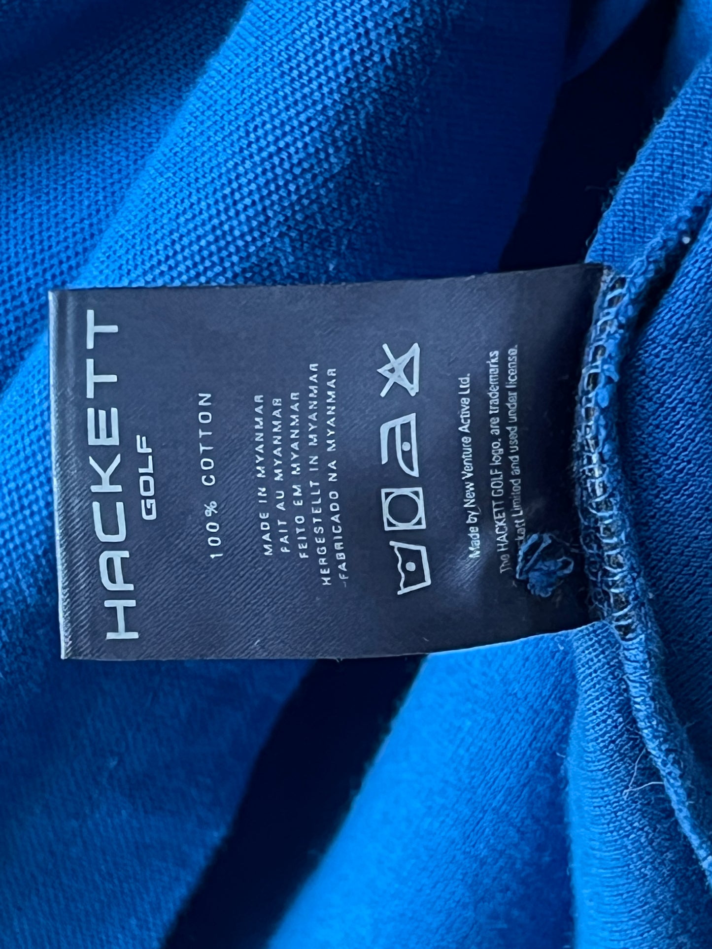 Hackett® Blue | Chest 20.5 | Small | Polo