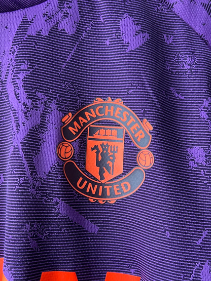 Manchester United Football Club ® Purple | Chest 19 | Small | T-Shirt
