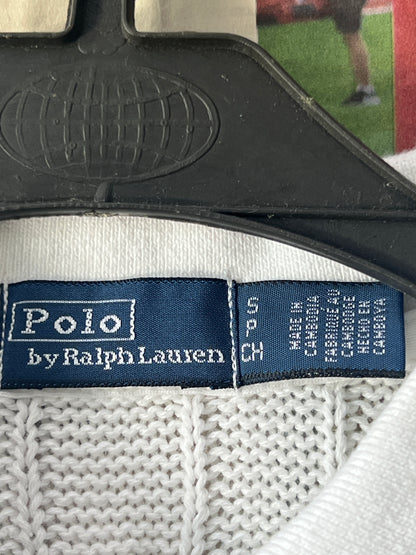 Women-Ralph Lauren® White | Bust 16" | Small | Dress | Cotton