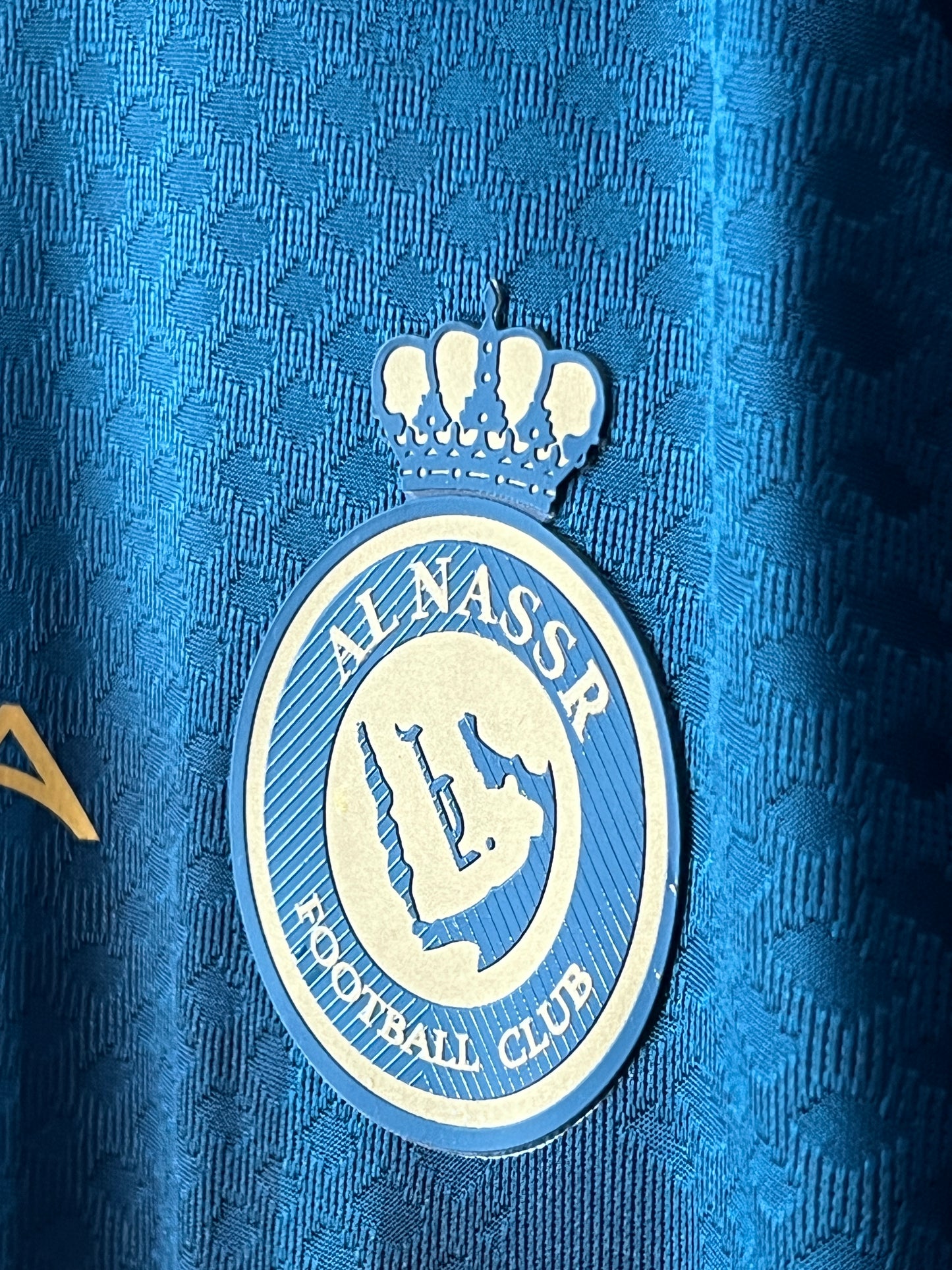 RONALDO AL NASR Football Club ® Blue | Chest 20.5 | Small | T-Shirt