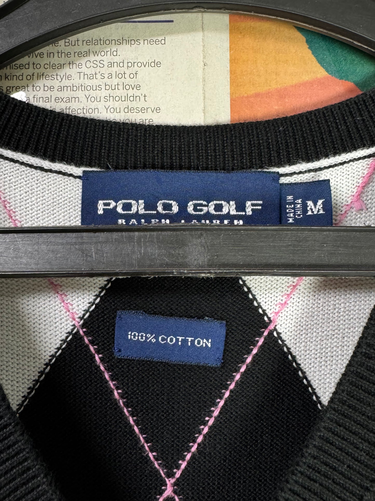 Ralph Lauren® Medium | Chest 21.5 | Sleeveless Sweater | Cotton | 2238