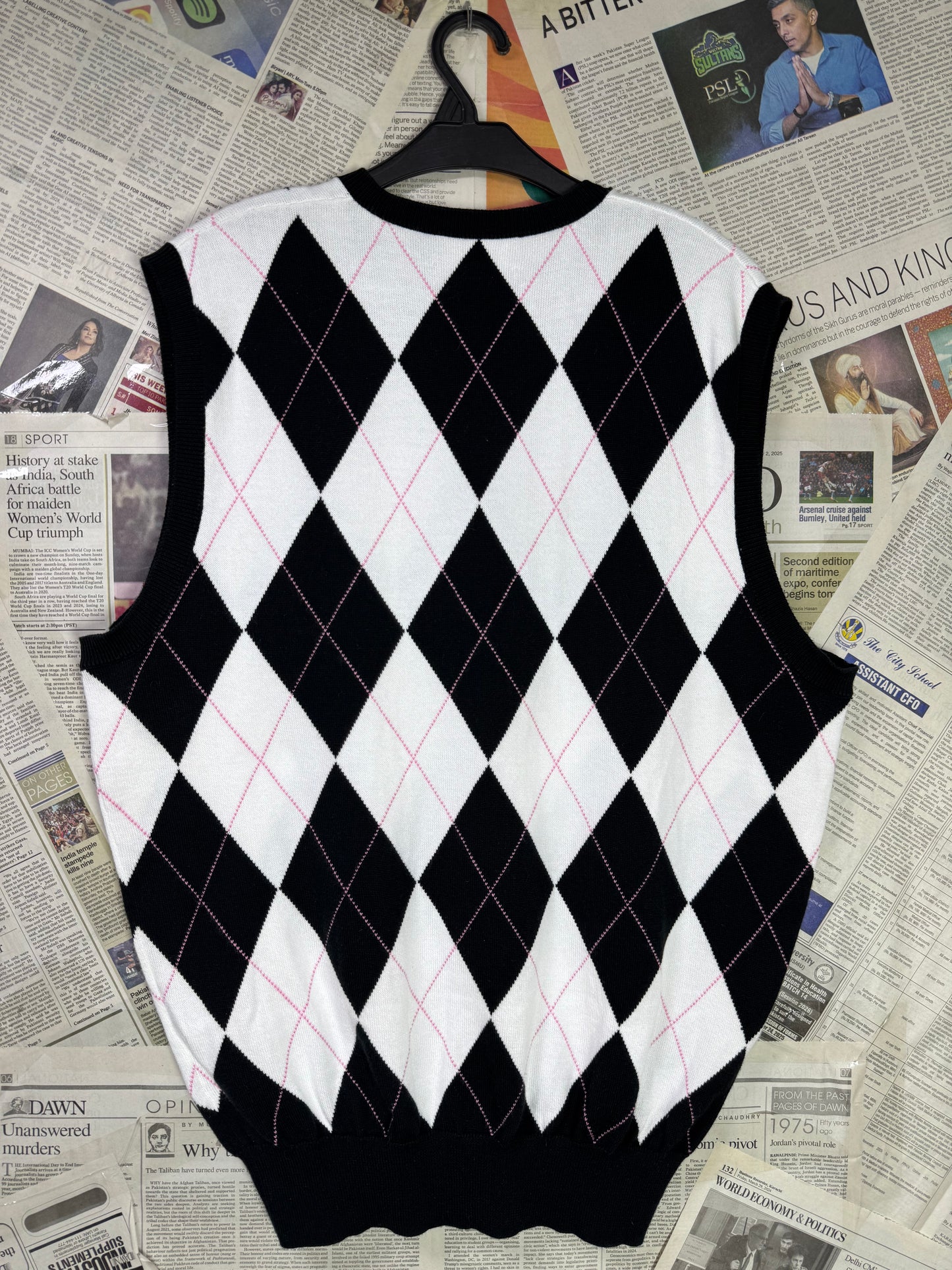 Ralph Lauren® Medium | Chest 21.5 | Sleeveless Sweater | Cotton | 2238