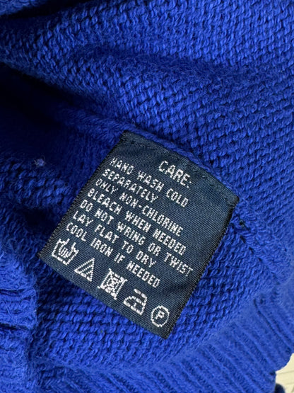 Women-Ralph Lauren® S | Bust 17.5" | Royal Blue | Knit Sweater | Cotton | 2223