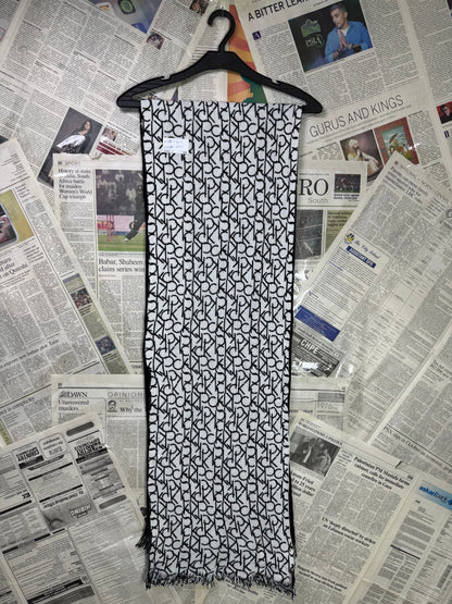 C*lvin Klein® Length: 74.5" | White | Muffler | 3193