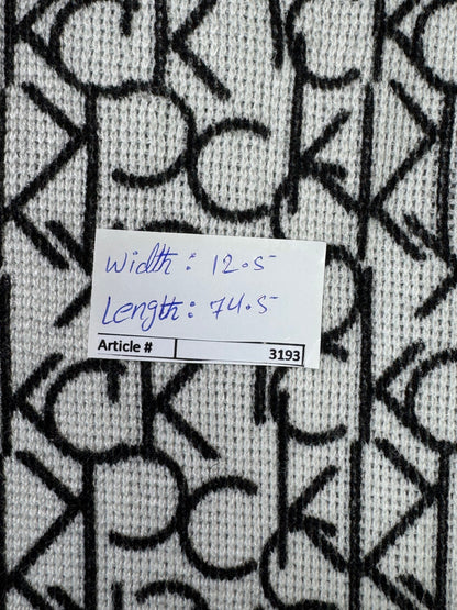 C*lvin Klein® Length: 74.5" | White | Muffler | 3193