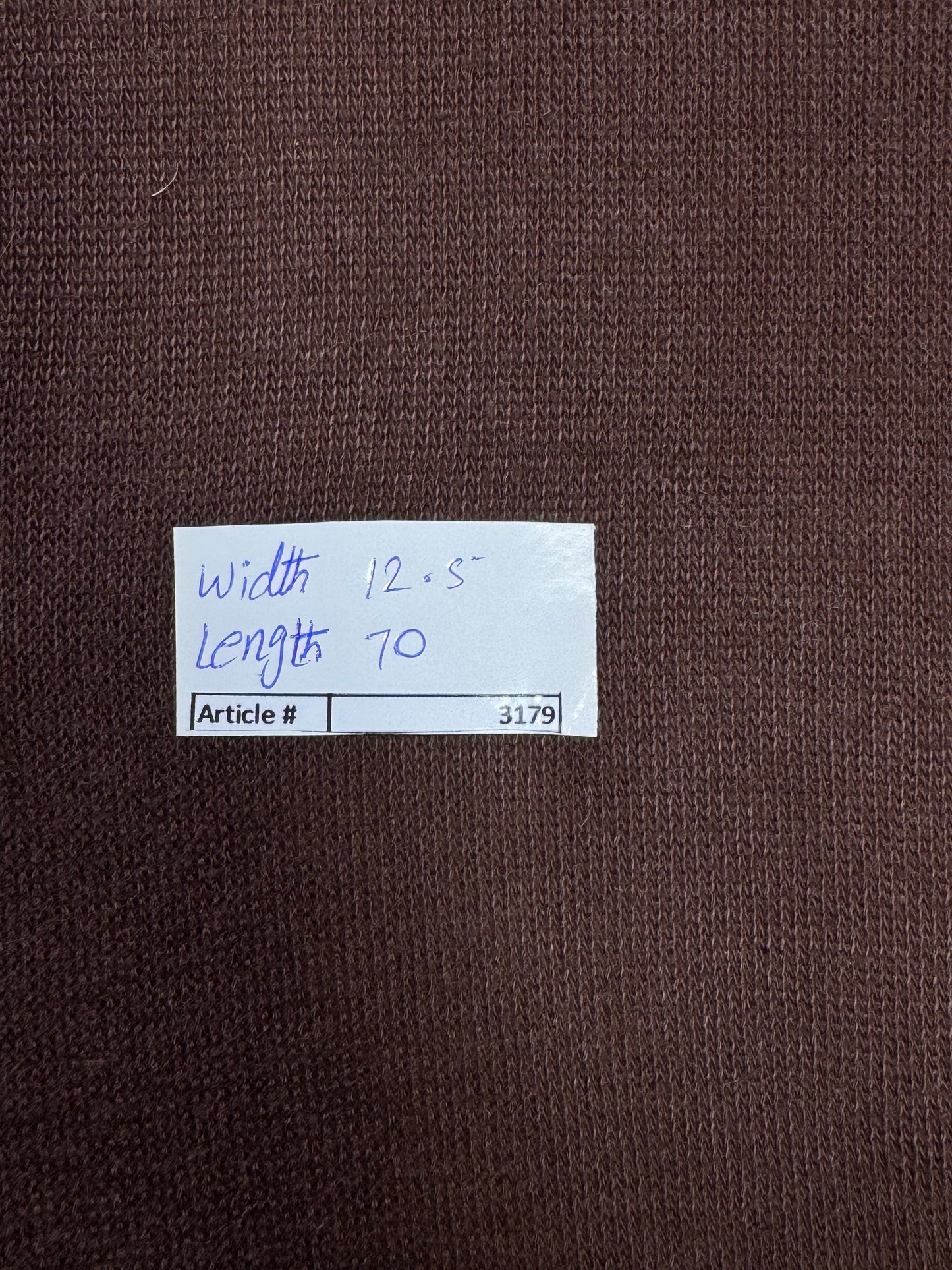 Chanel® Length: 70" | Chocolate Brown | Muffler | 3179