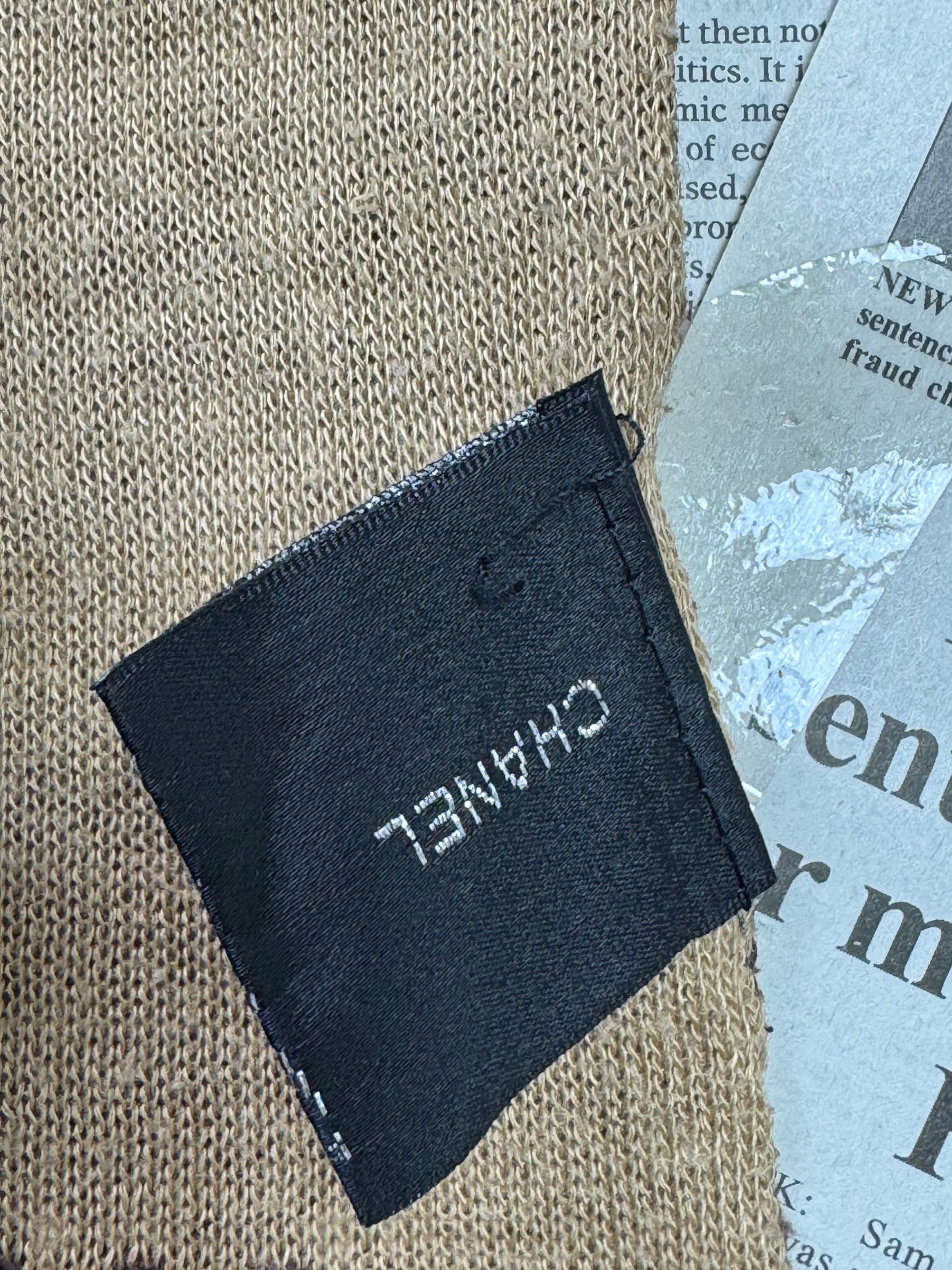 Chanel® Length: 70" | Chocolate Brown | Muffler | 3179