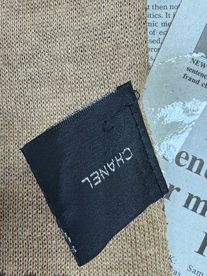 Chanel® Length: 70" | Chocolate Brown | Muffler | 3179