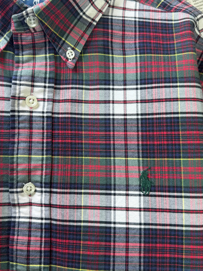 Ralph Lauren® Large | Chest 24 | Plaid Check | Oxford Shirt | Cotton | 3376
