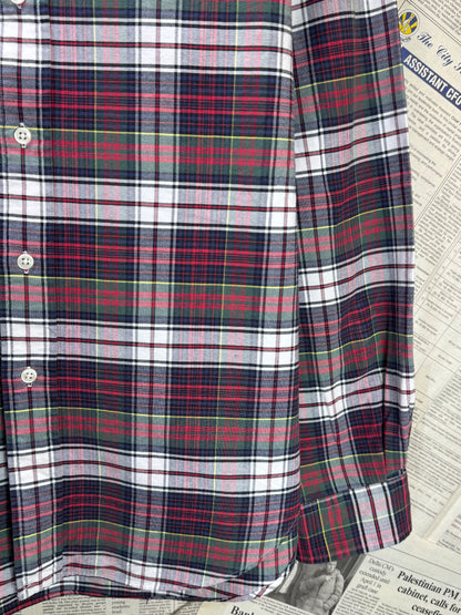 Ralph Lauren® Large | Chest 24 | Plaid Check | Oxford Shirt | Cotton | 3376
