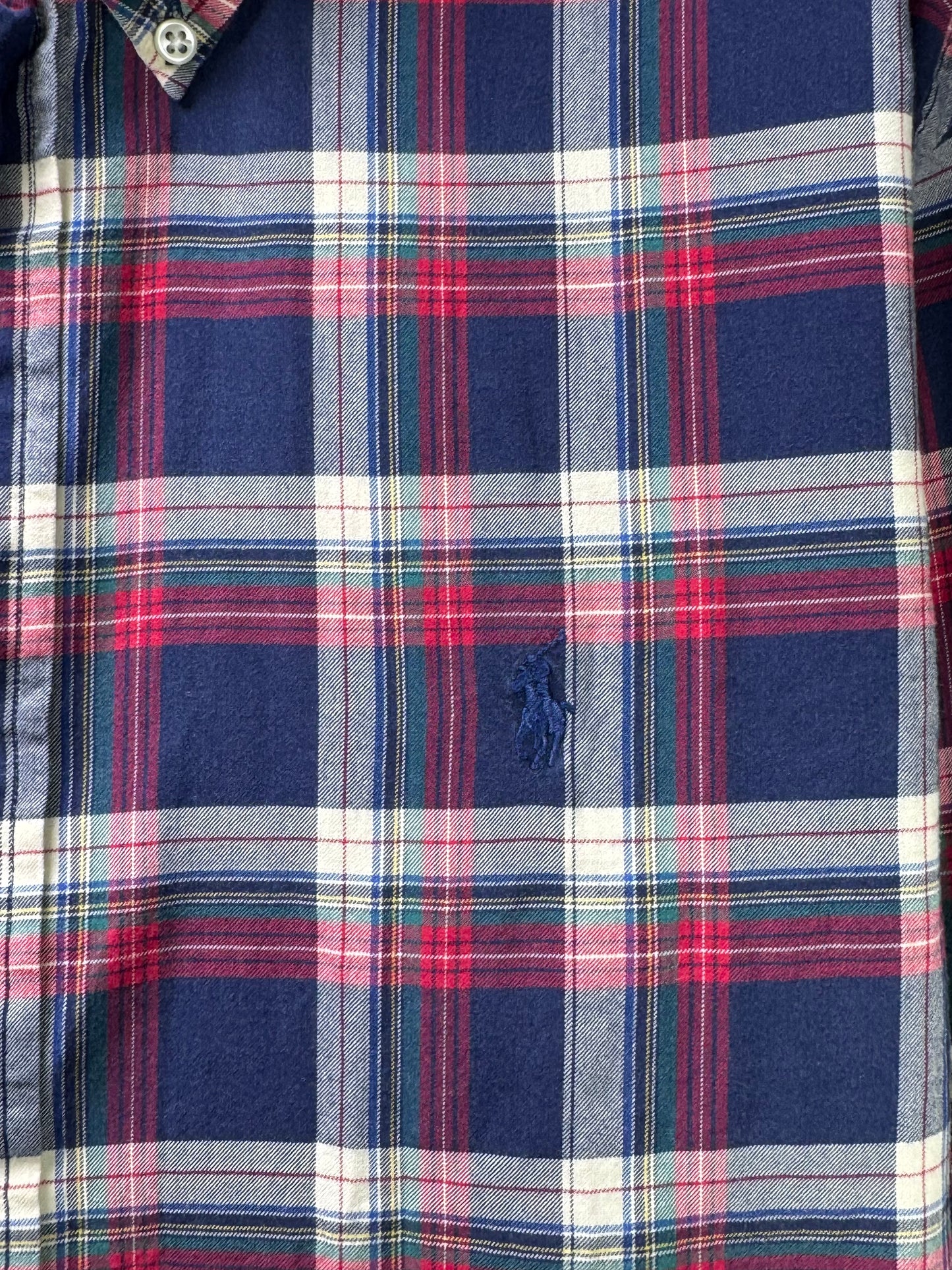 Ralph Lauren® XL | Chest 25.5" | Plaid Check | Oxford Shirt | Cotton | 3580