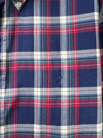 Ralph Lauren® XL | Chest 25.5" | Plaid Check | Oxford Shirt | Cotton | 3580