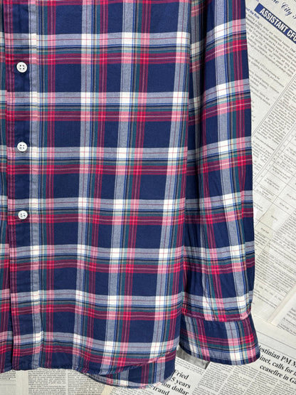 Ralph Lauren® XL | Chest 25.5" | Plaid Check | Oxford Shirt | Cotton | 3580