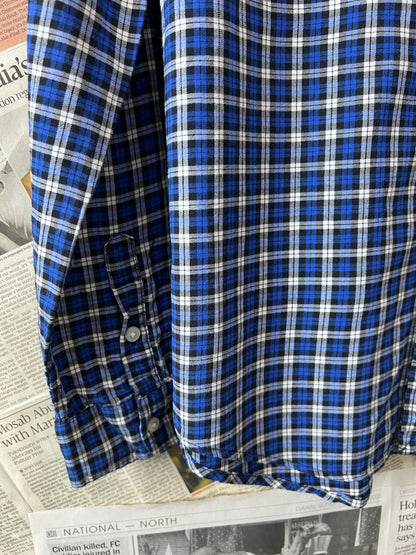 Ralph Lauren® Blue Check | Chest 20.5 | Kids | Shirt | Cotton