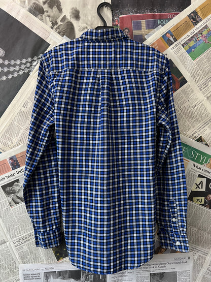 Ralph Lauren® Blue Check | Chest 20.5 | Kids | Shirt | Cotton