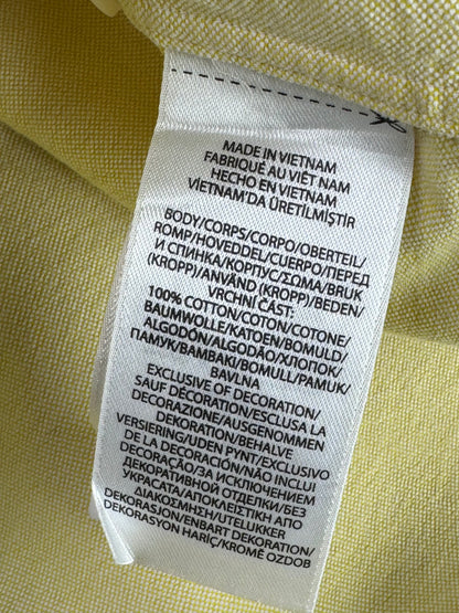 Ralph Lauren® Medium | Chest 22.5" | Canary Yellow | Oxford Shirt | Cotton | 3389