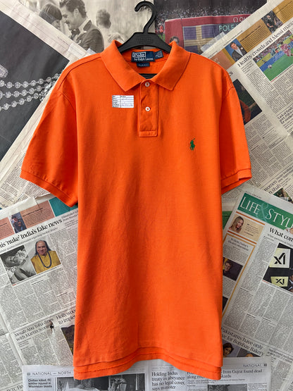 Ralph Lauren® Medium | Chest 21.5 | Orange | Polo | Cotton