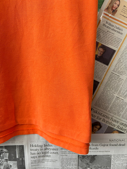 Ralph Lauren® Medium | Chest 21.5 | Orange | Polo | Cotton