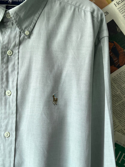 Ralph Lauren® XXL | Chest 28 | Cucumber | Shirt | Cotton