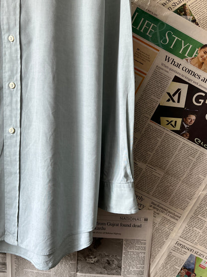 Ralph Lauren® XXL | Chest 28 | Cucumber | Shirt | Cotton