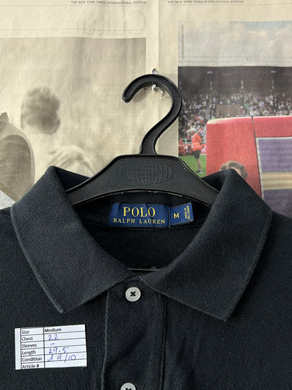 Ralph Lauren® Medium | Chest 22 | Black | Polo | Cotton