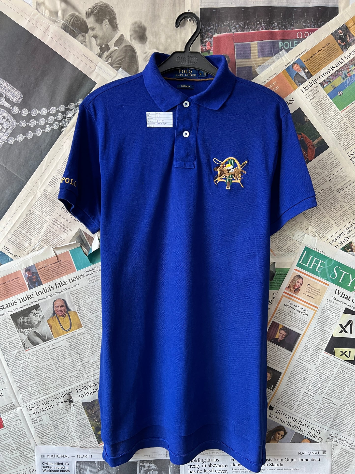 Ralph Lauren® Small | Chest 18 | Blue | Polo | Cotton