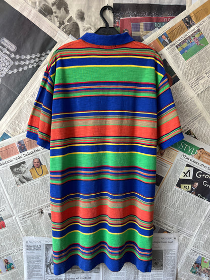 Ralph Lauren® Large | Chest 23.5 | Multicolor | Polo | Cotton
