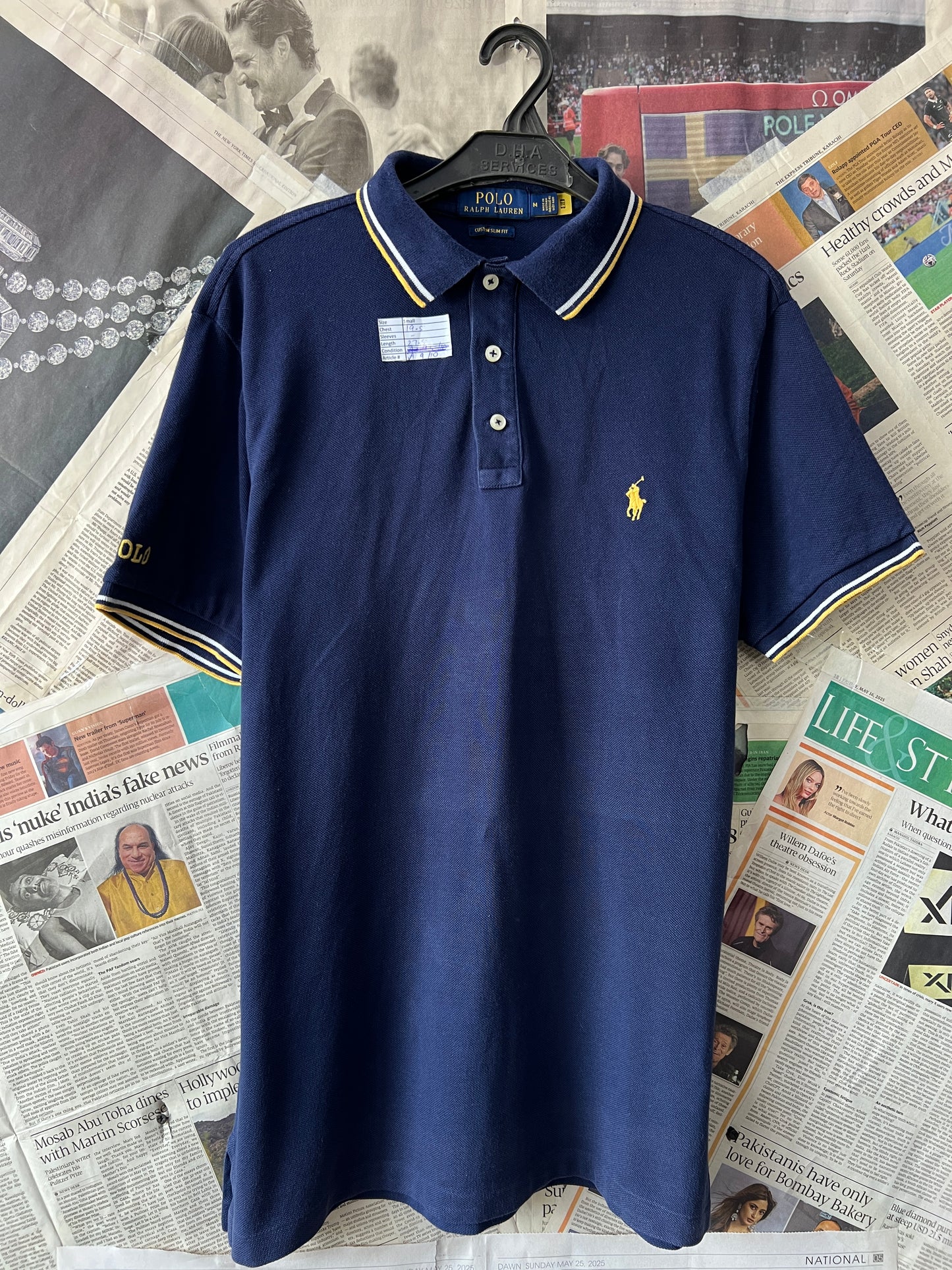 Ralph Lauren® Small | Chest 19.5 | Navy | Polo | Cotton
