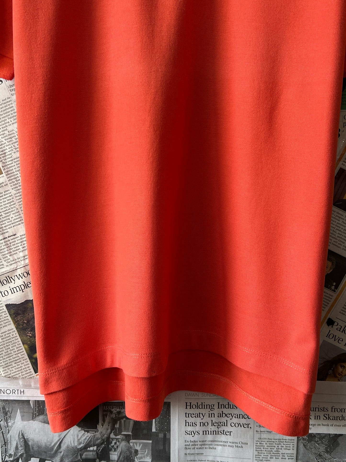 Ralph Lauren® Medium | Chest 21.5 | Burnt Orange | Polo | Cotton